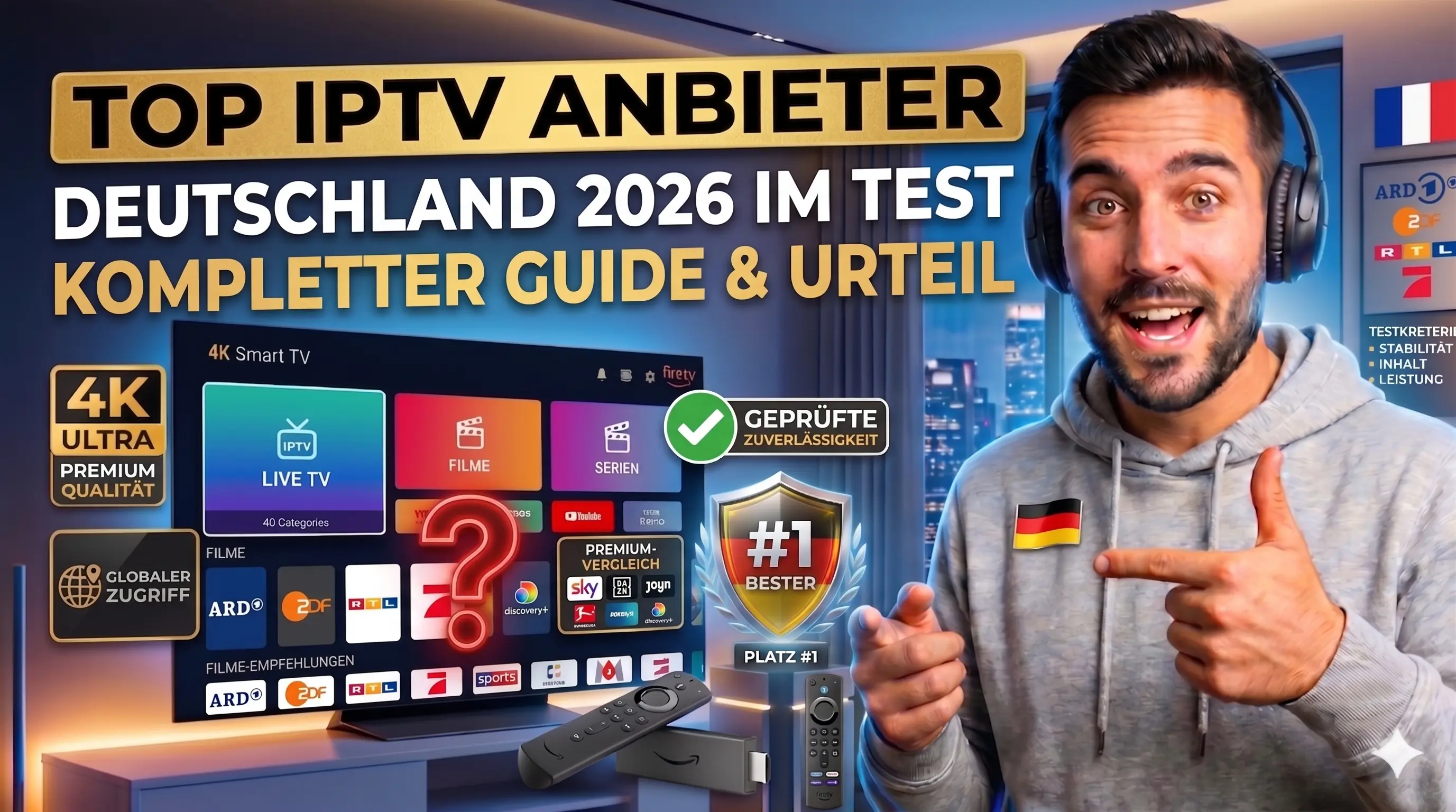 Cheap German IPTV Service Monthly